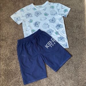 Kenzo Cotton Tracksuit Set